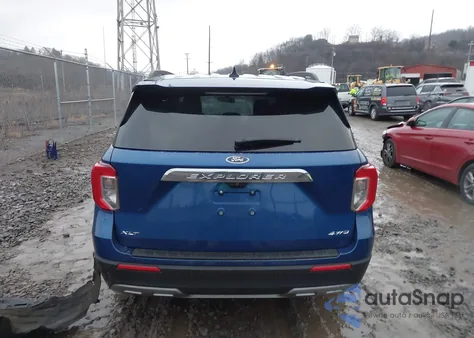 2021 Ford Explorer Xlt из США, поврежденный, VIN 1FMSK8DH8MGA00578